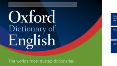 فرهنگ لغت تک زبانه زبان انگلیسی a monolingual dictionary for learning English دیکشنری رایگان آکسفورد OXFORD English Dictionary اندروید