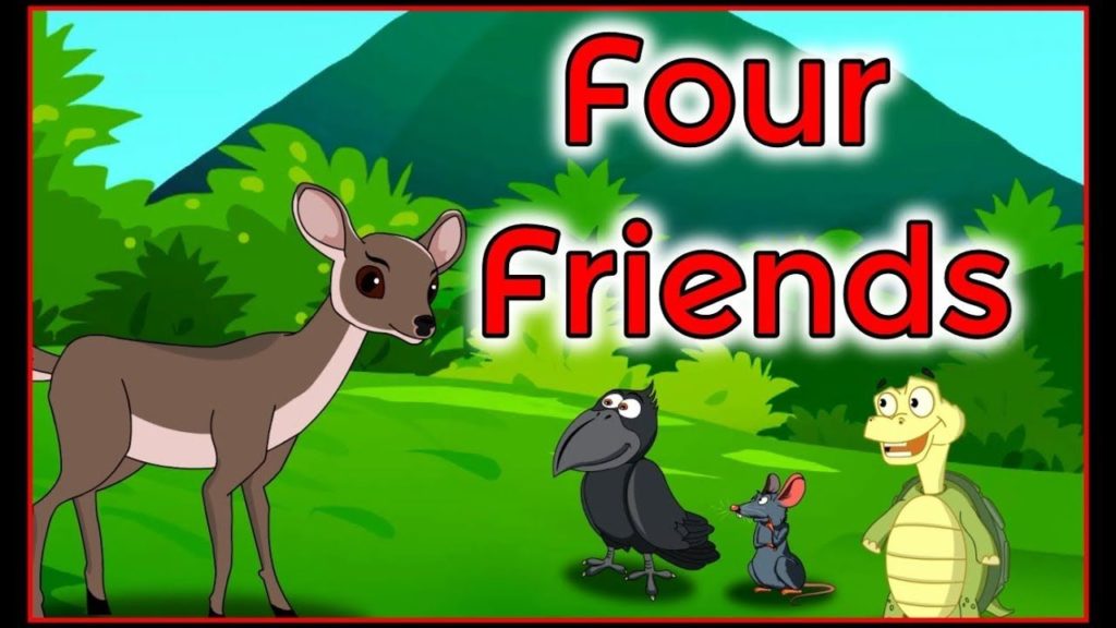 انیمیشن داستانی چهار دوست Four friends animation Entertainment Learning English