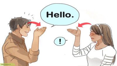 چگونه مکالمه بین دو فرد انگلیسی